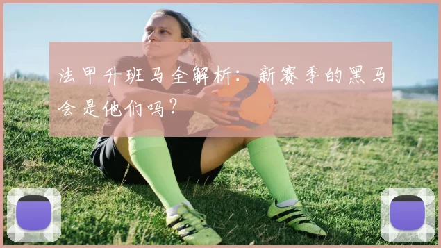 法甲升班马全解析：新赛季的黑马会是他们吗？